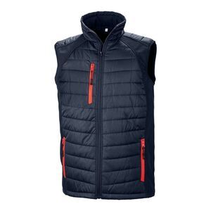 Result Unisex Adult Compass Softshell Gilet / Navy/Red